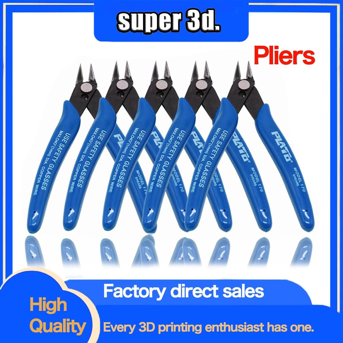 1pcs PLATO 170 Wishful Clamp DIY Electronic Diagonal Pliers Side Cutting Nippers Wire Cutter 3D printer parts