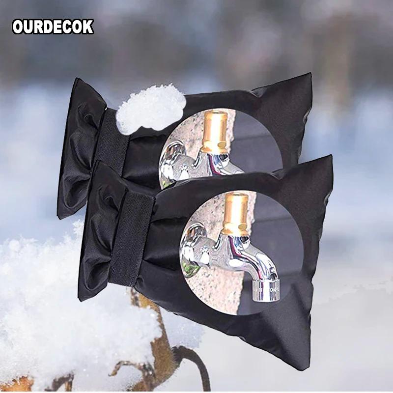 New Winter Waterproof Outdoor Faucet Cover Outside Garden Faucet Freeze Protection Sock Reusable Tap Protector