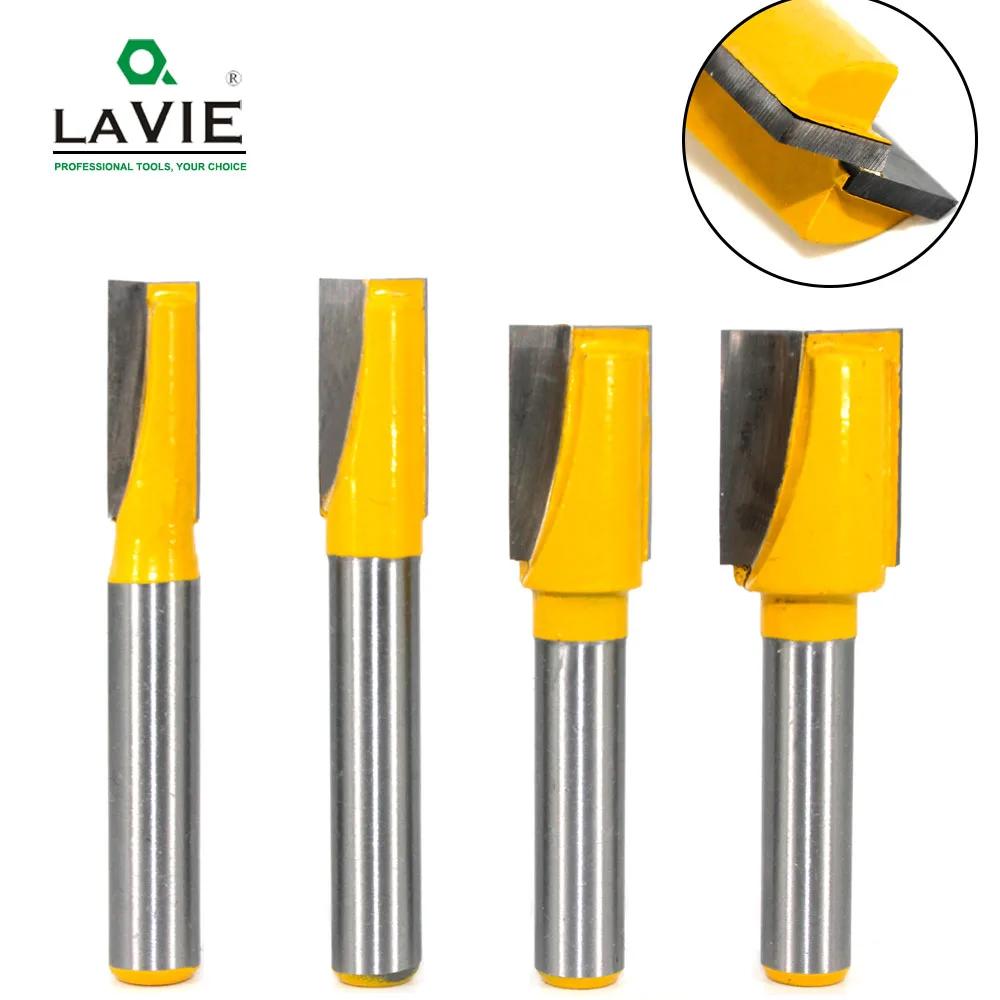 LAVIE 1 pc 8mm Shank Bottom Wood Cleaning Bit Straight Router Bit Clean Milling Cutter Woodworking Bits Power Machine MC02032