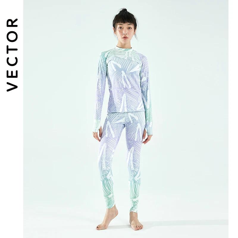 VECTOR Women Ultra Soft Winter Quick Dry Base Layering Set Microfiber Fleece Thermal Underwear Long Johns Set Clothes Plus Pants