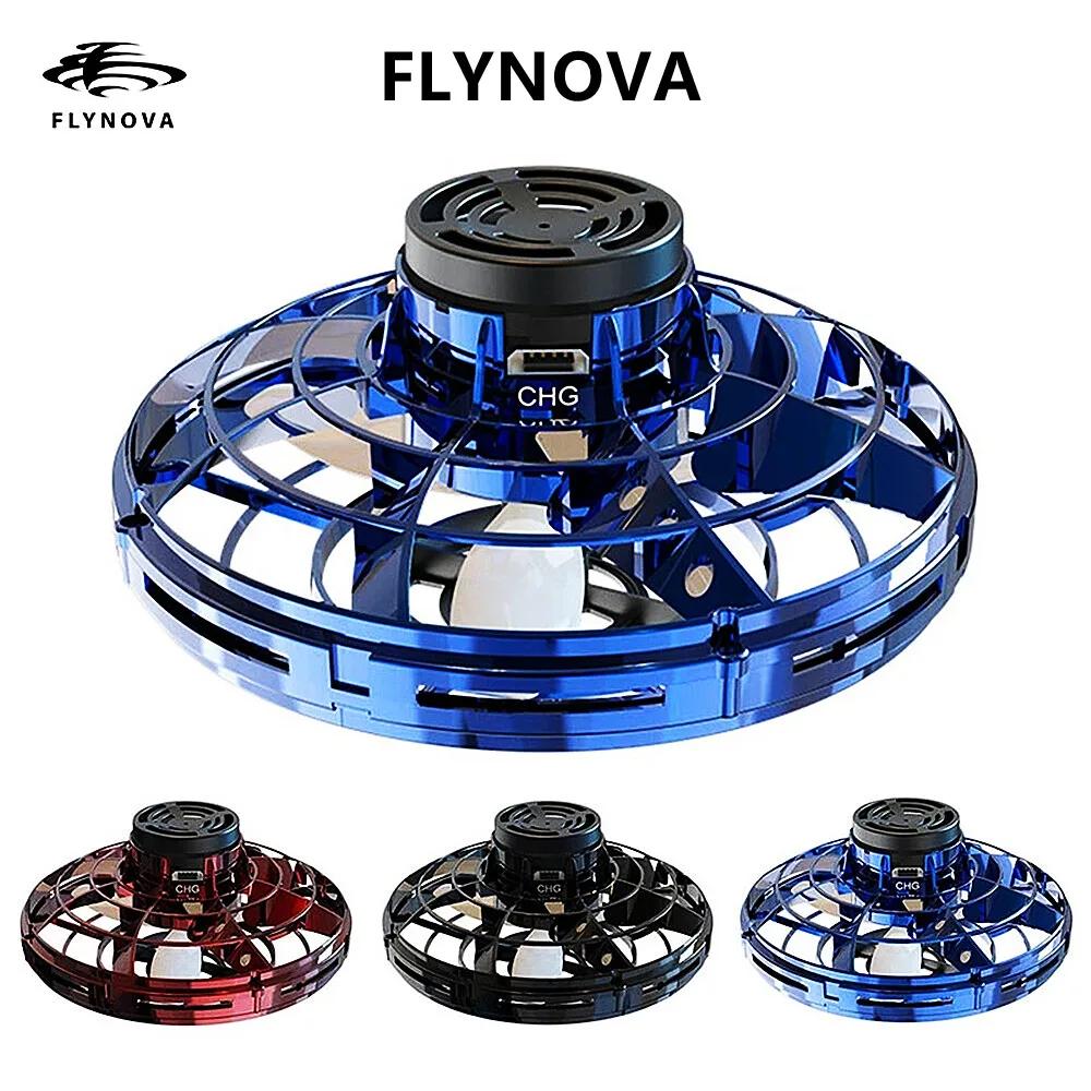 Flynova Drone Fly Spinner Kids Children Adult Fidget Toys Mini UFO Flyorb Flying Spinner Dropshipping