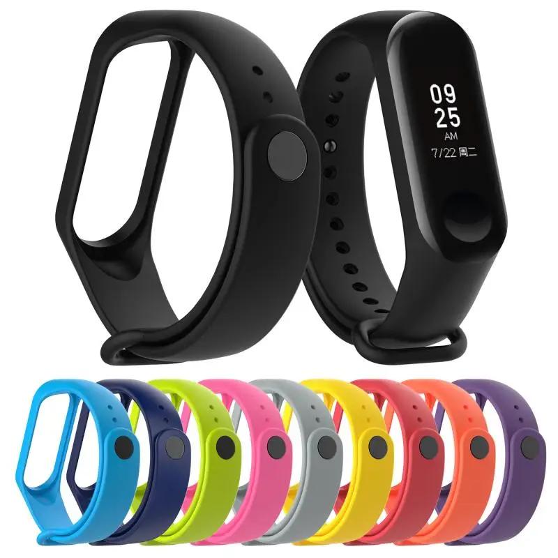 Bracelet for Xiaomi Mi Band 5 4 Sport Strap watch Silicone wrist strap For xiaomi mi band 4 5 bracelet Miband 4 5 Strap