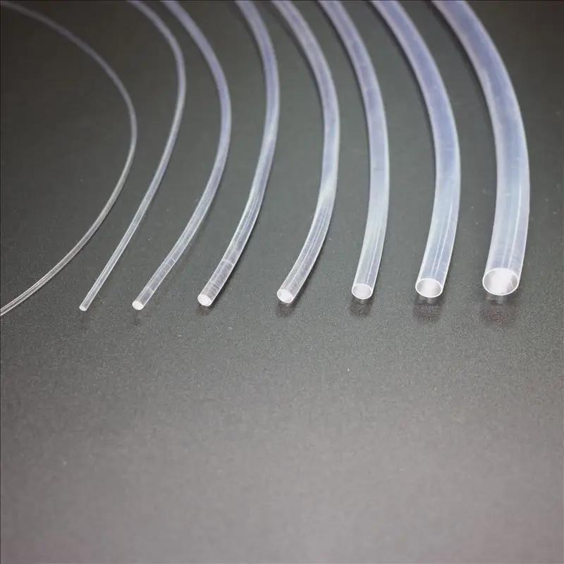 1~100 MeterX Supper Bright Solid Core Side Glow Fiber Optic Cable 1.5~14mm Diameter Transparent Optic Fiber Cable