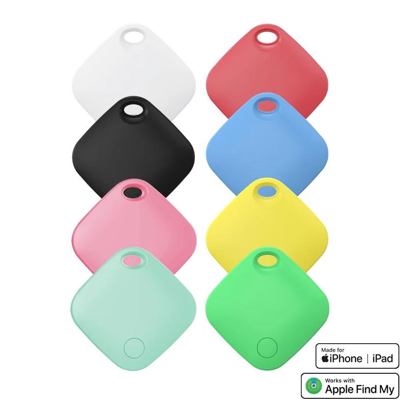 Bluetooth GPS Tracker for Air Tag Replacement via Apple Find My to Locate Card Wallet Bike Keys Finder For iPhone Tag Anti-Loss