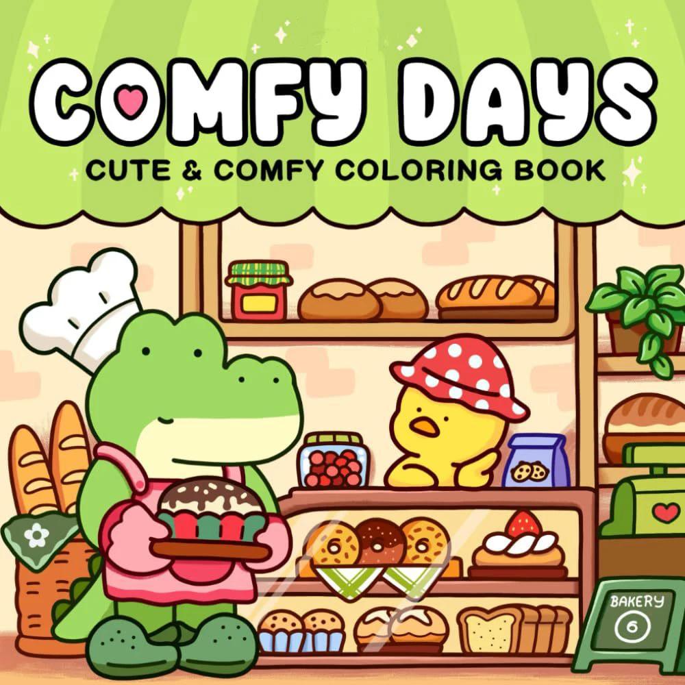 NEW-Spooky Cutie Coloring Book For Adults And Teens Featuring Adorable Creepy Creatures Cozy Hygges Moments For Relaxation Gift