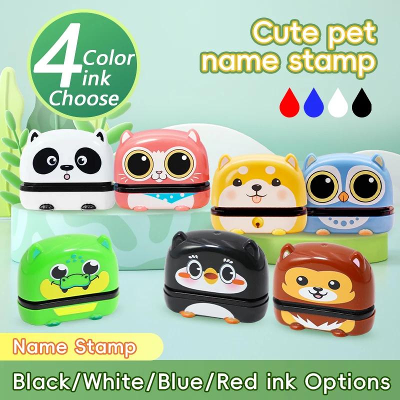 Cute Cartoon Children Seal Students, Large Size Washed Non - Fading Fabric And Textile Stamps.