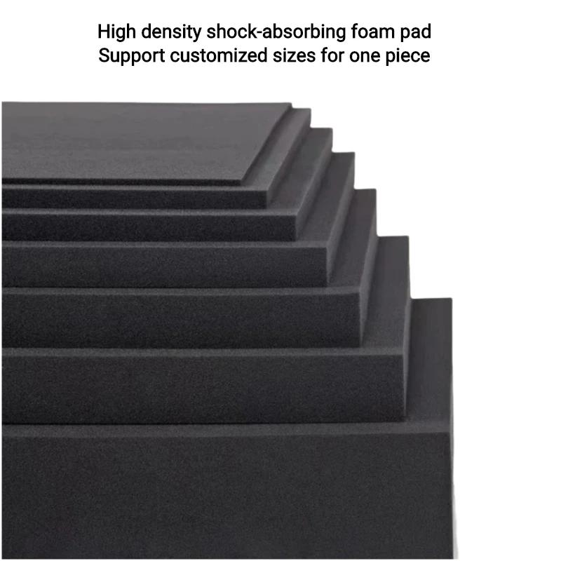 50x30cm High Density Foam Pad Toolbox Shock-Absorbing Sponge Sheet Hard Flight Case Shadow Foams Insert Tools Organizer 45x35cm