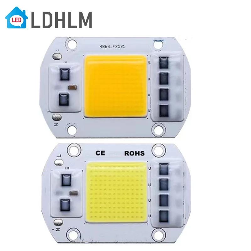 110V 220V LED Chip 20W 30W 50W COB Chip No Need Driver LED Lamp Beads for Flood Light Spotlight Lampada DIY Lighting Chip