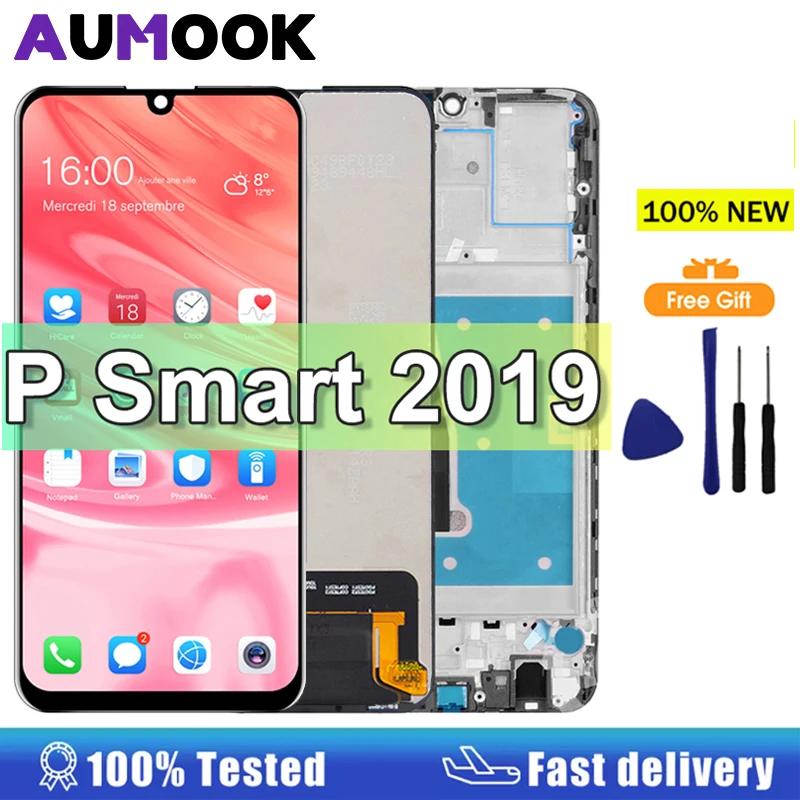 6.21" Display For Huawei P Smart 2019 LCD Display Touch Screen Digitizer Assembly With Frame For P smart 2019 Repair Part