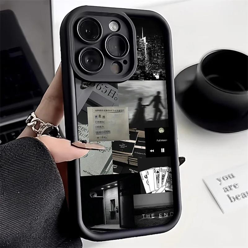 Soft Candy Liquid Silicone Phone Case For iPhone 15 Pro Case for iPhone 11 13 16 Pro 12 14 Pro Max XR XS 7 8 SE Shockproof Cover