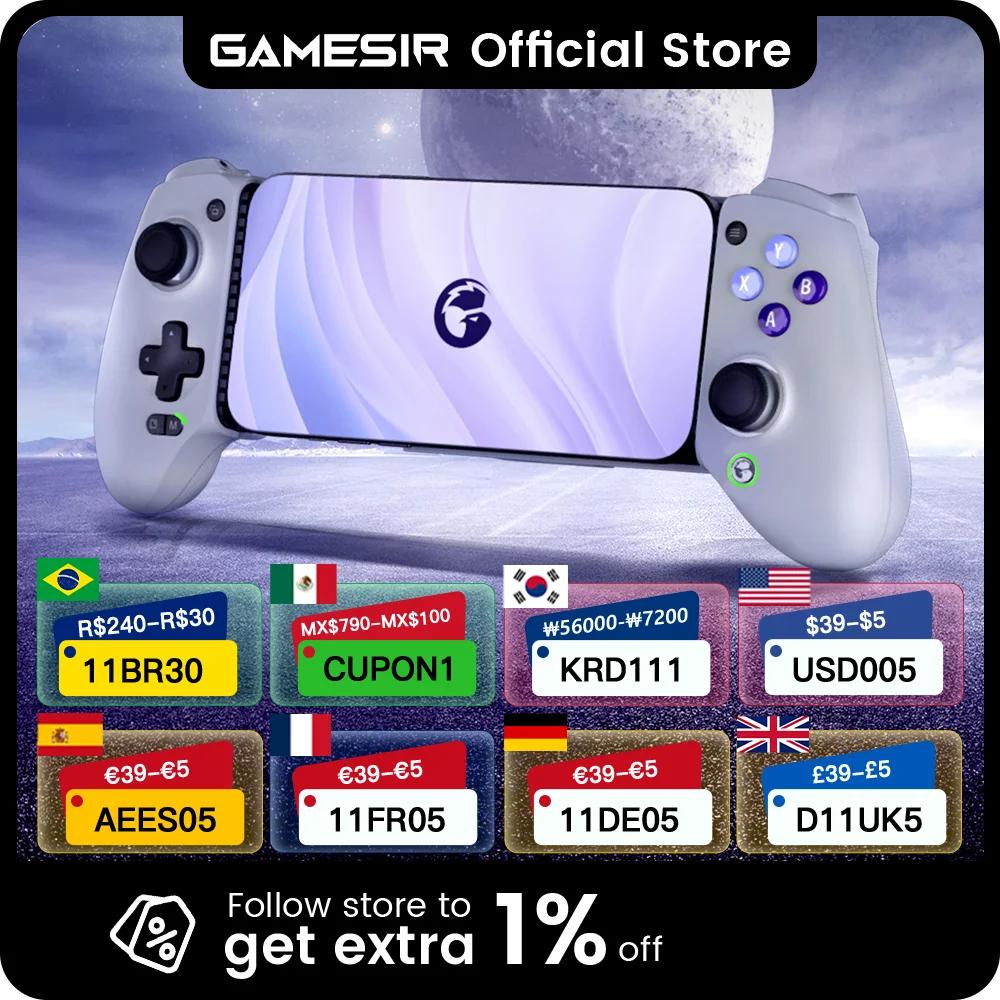 GameSir G8 Galileo Cellphone Gamepad Game Controller with Hall Effect Joystick for iPhone 15 Android Mobile Phone Cloud Gaming