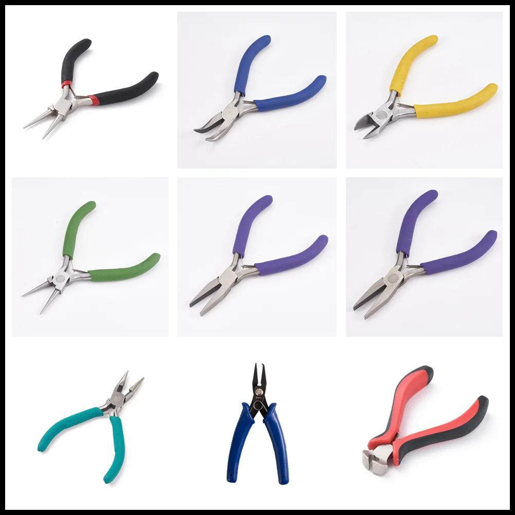 pandahall Jewelry Pliers Tools Nose Wire Cutting Nose Pliers Polishing For Jewelry DIY Making Handmade Accessorie Tool F85