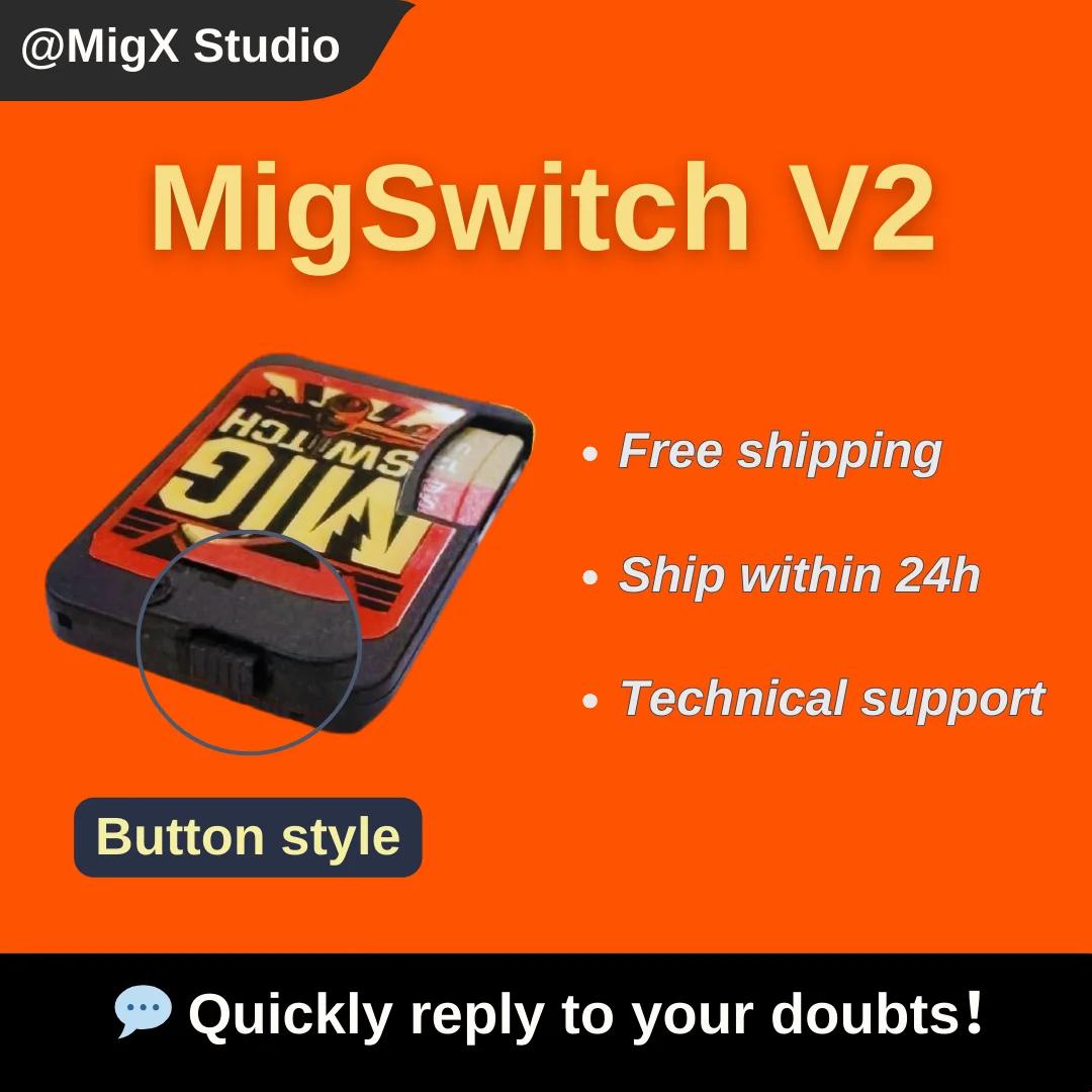 mig switch V2 ns migFlash Cart plug&play Modified Chip Universal card