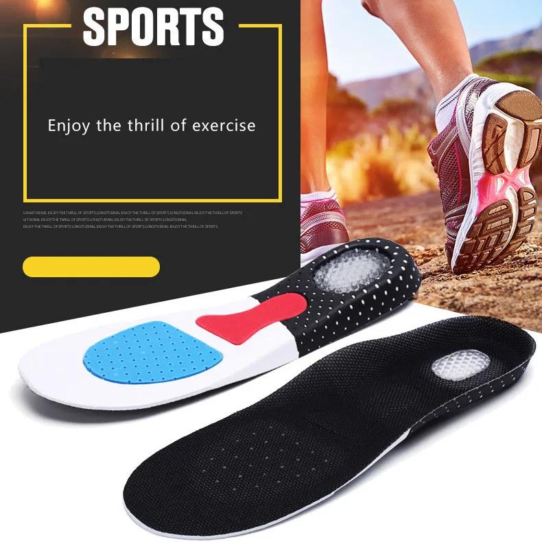 Combined sports eva insoles high elasticity breathable sweat anti-odor shock absorption basketball men boots sports insoles