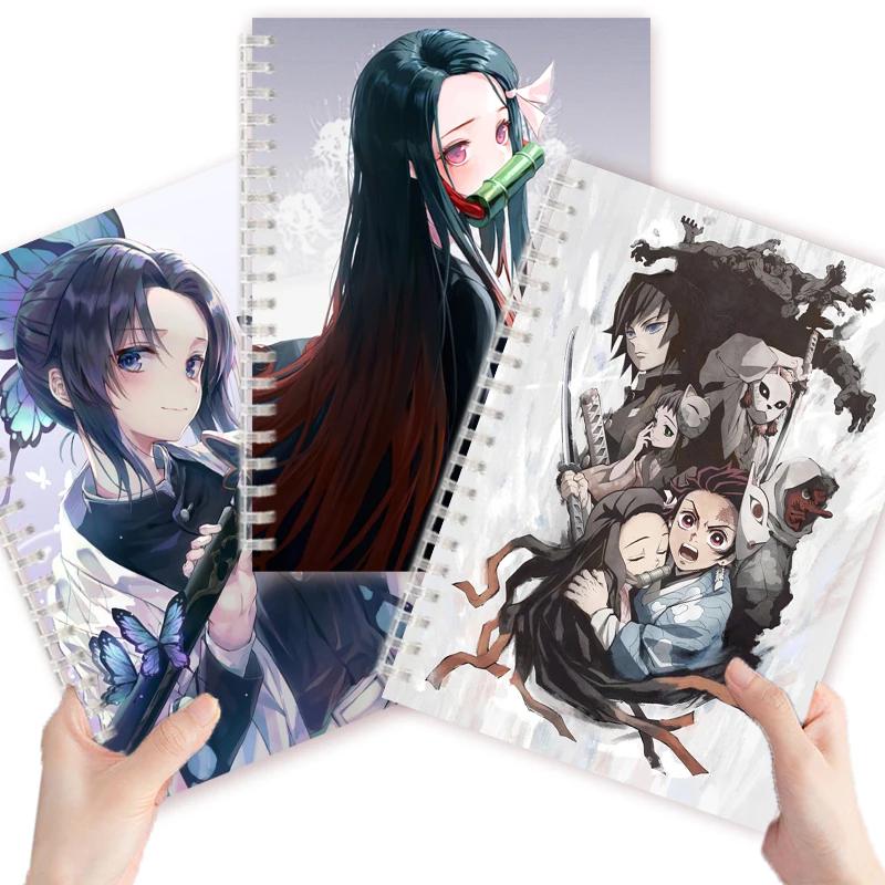 Demon Slayer Kimetsu no Yaiba Notebook Ghost Blade Note Book Diary Filofax Planner Agenda Kimiya きめつのやいば Zenitsu Inosuke Giyuu