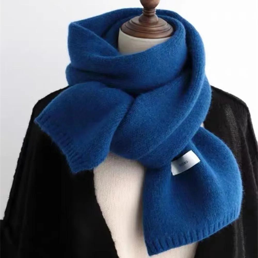 Men Women Scarf Bib Thermal Neck Warmer Thickening Windproof Winter Scarves Fashion Snap Fastener Ski Motorcycle Scarf Unisex