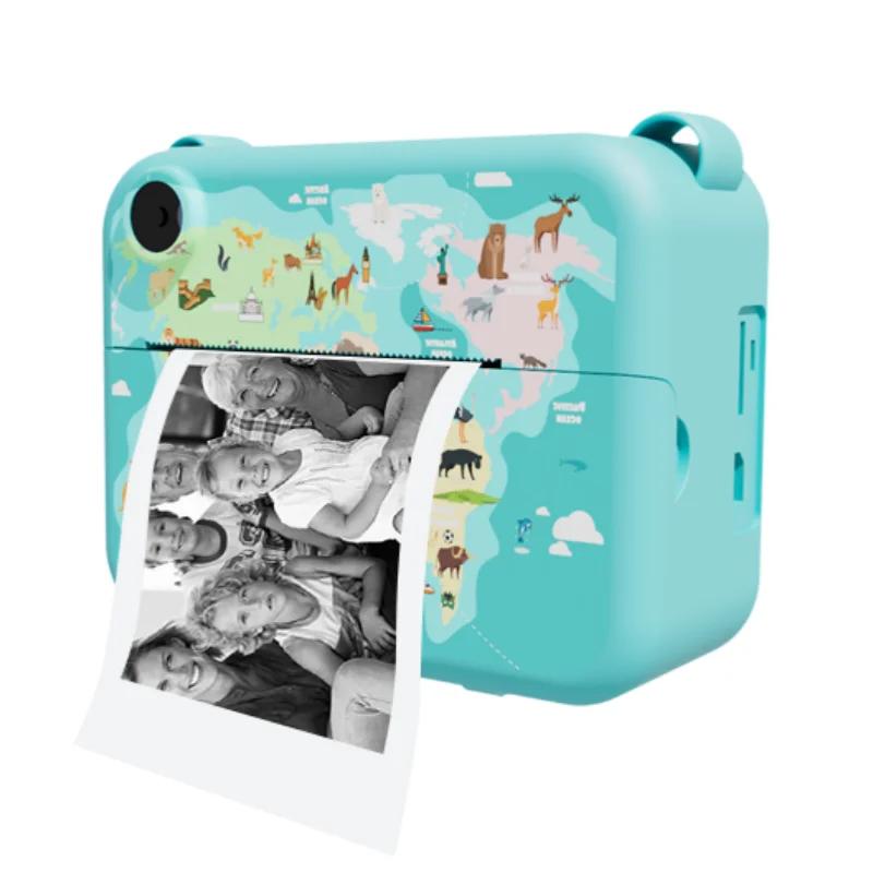 Digital Children Camera For Photography Mini Printer Portable Thermal Instant Print Photo Kids Camera Video Educational Toy Gift