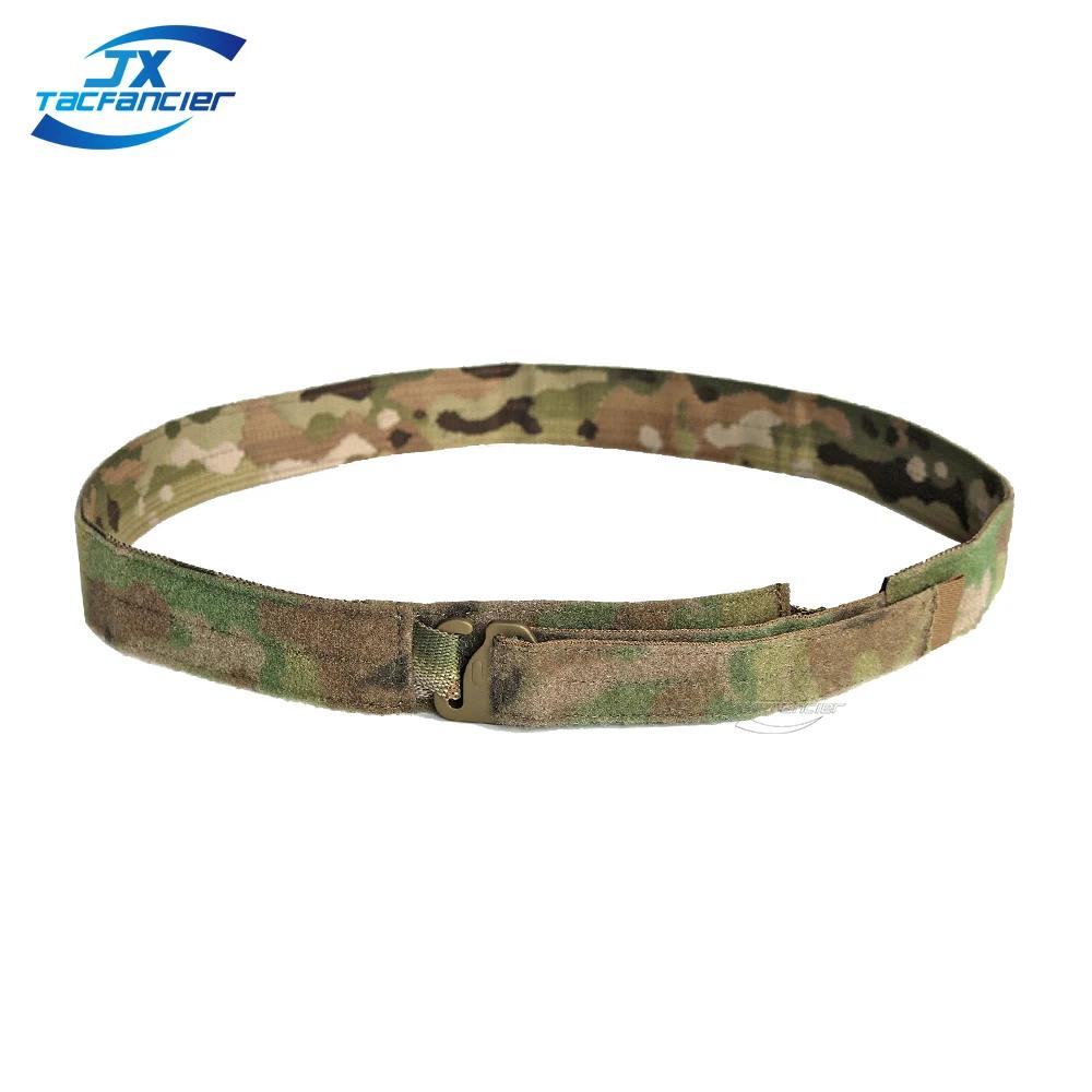 Ferro Style Bison Tactical Inner Belt G Hook Quick Detach Metal Buckle Lightweight Waist Belt Paintball Hunting Accessories