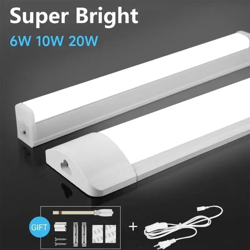 Super Bright Kitchen Light Under Cabinet Lights 20W 10W 6W Led Lights For Kitchen 220V 110V Kitchen Lighting Led Tube Light