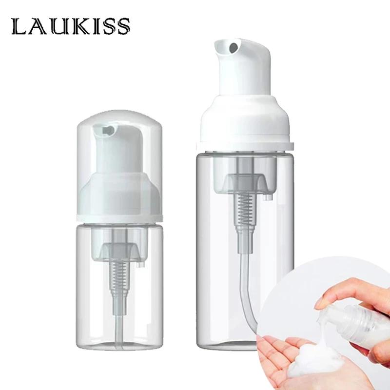 1pc Small Foam Dispenser Plastic Pump Bottles Mini Empty Soap Refillable Bottle for Travel Cleaning Cosmetics Packaging 30/60ml