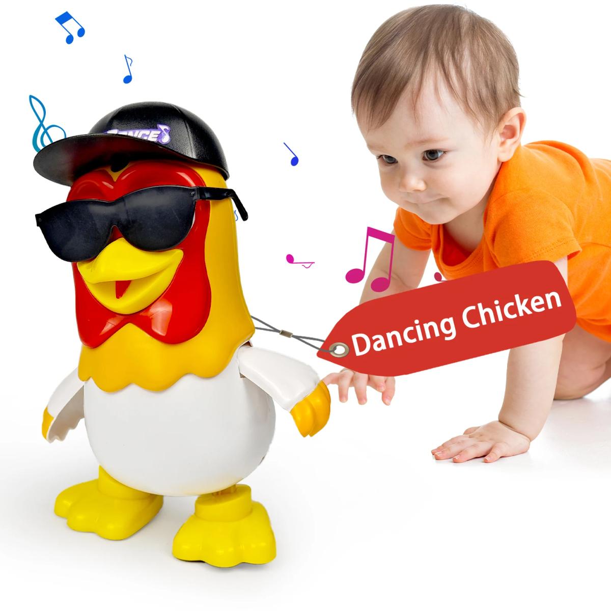 La Granja de Zenon Chicken Baby Toys Dancing Chicken Bartolito Children's toys Musical Penguin Toys Birthday Gifts