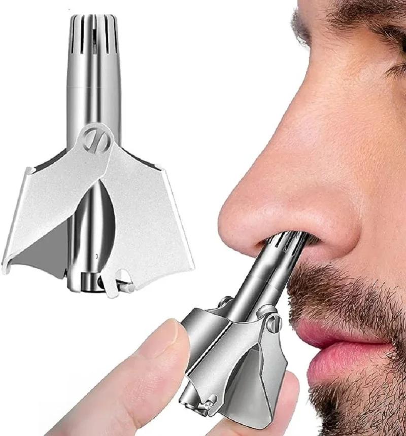 Hair Trimmer for Men Nose триммер для носа Tondeuse Stainless Steel Manual Suitable For Nose Hair Trimmer Washable Portable 노즈워크