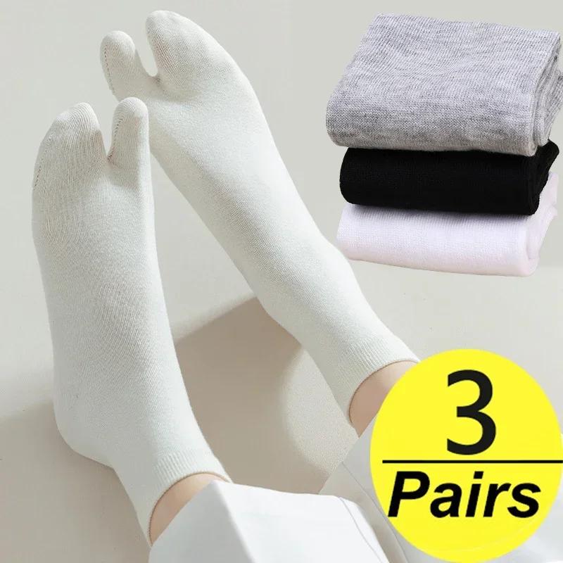 Fashion Japanese Style Tabi Toe Socks for Men Women Summer Fiber Two Finger Socks Kimono Flip Flop Sandal Split Tabi Toe Sock