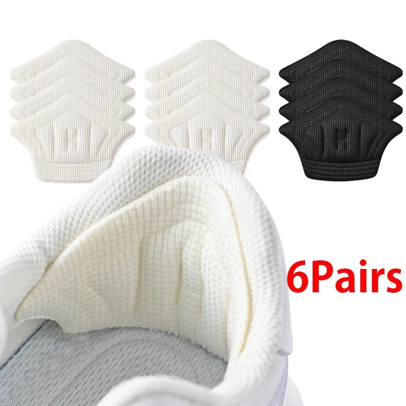 6pair/12pcs Insoles Heel Pads Lightweight For Sport Shoes Adjustable Size  Back Sticker Antiwear Feet Pad Cushion Insole Heel