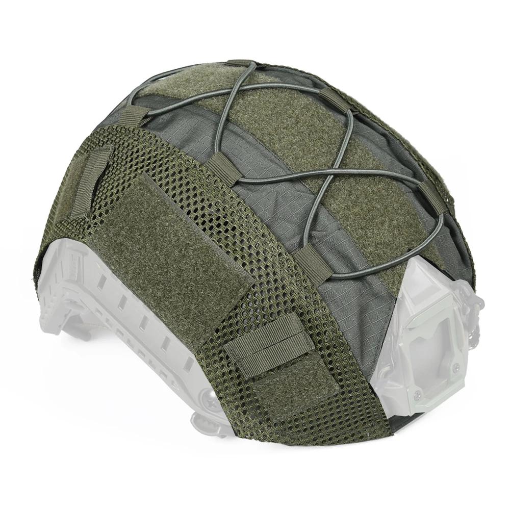 Camouflage Helmet Cover For Ops-Core PJ/BJ/MH Fast Helmet Cover Tactical Militar Hunting CS Wargame Outdoor Sport