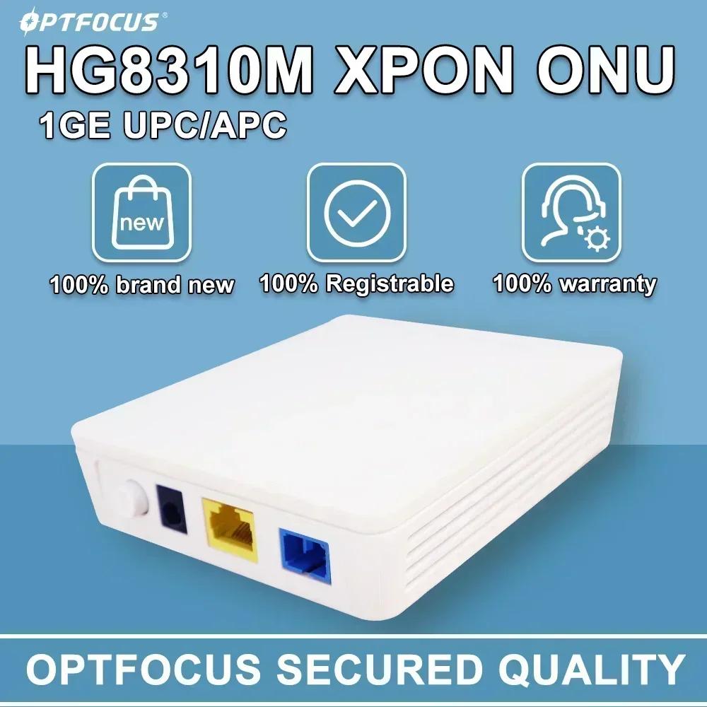 OPTFOCUS 10 Unit HG8310M XPON ONU Apc Upc Original New Roteador 1GE ONT Compatible with All OLT 100% Detection